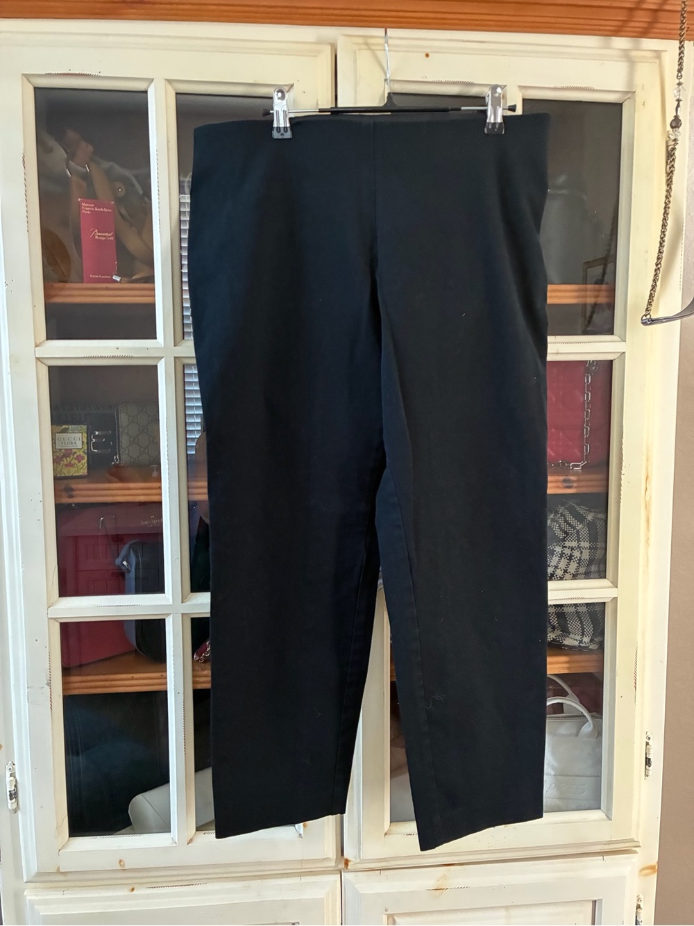 a new day Black Cropped Straight-Leg Pants